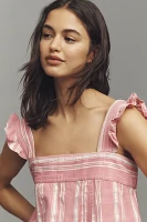 Pilcro Sleeveless Lakeside Swing Mini Dress