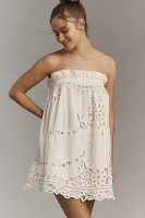 Maeve Strapless Lace Mini Dress