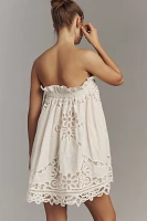Maeve Strapless Lace Mini Dress