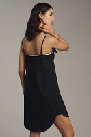 Maeve Sleeveless Button-Front Poplin Mini Dress