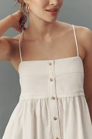 Pilcro Sleeveless Ruffle-Hem Midi Dress