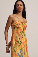 By Anthropologie Halter Slip Dress