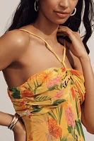 By Anthropologie Halter Slip Dress