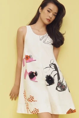 The Keiko Mini Dress by Maeve: Danielle Kroll Edition