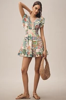 Love The Label Maribel Tiered Ruffle Mini Dress