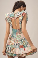 Love The Label Maribel Tiered Ruffle Mini Dress