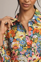 Love The Label x Liberty London Marketa Mini Shirt Dress