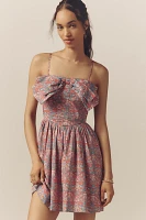 Love The Label Dolcia Sleeveless Bow A-Line Mini Dress