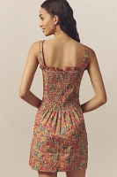 Love The Label Cally Sleeveless Ruffle-Trim Mini Dress