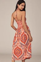 Love The Label Rita Halter A-Line Midi Dress