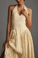 Extro&Vert Mila Halter Midi Dress