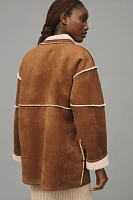 Velvet by Graham & Spencer Albany Reversible Sherpa Jacket