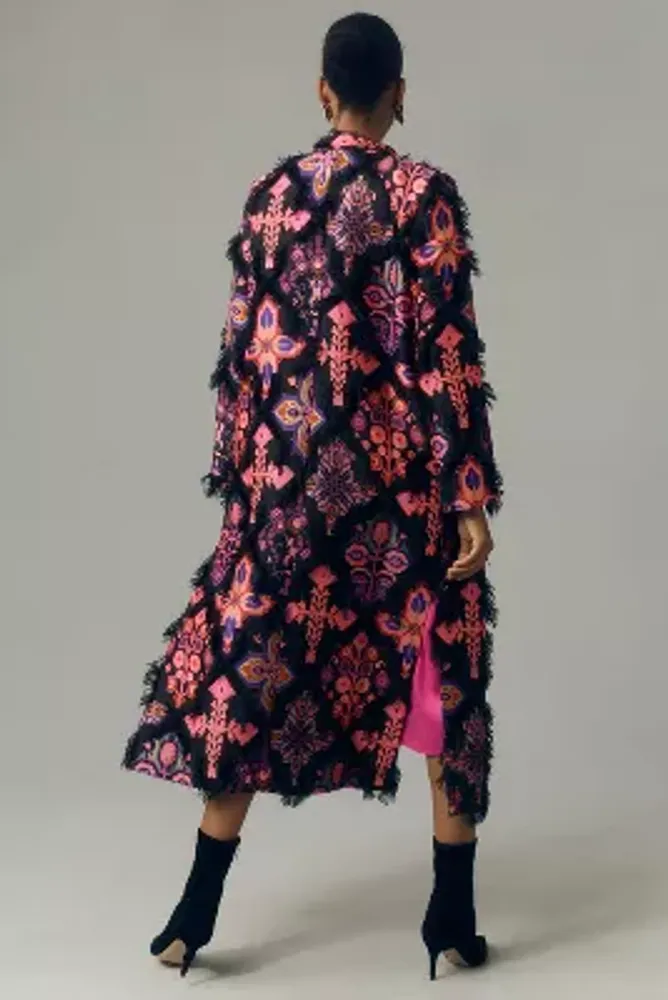 Vilagallo Alex Brocade Coat