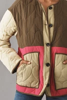 Avec Les Filles Heart Quilted Jacket