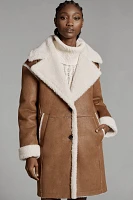 Avec Les Filles Faux-Shearling Coat