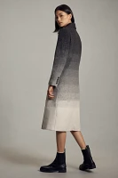 Avec Les Filles Ombre Wool-Blend Coat