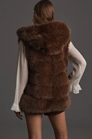 Avec Les Filles Faux-Fur Vest