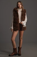 Avec Les Filles Faux-Fur Vest