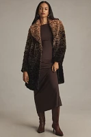 Unreal Fur Faux-Fur Boho Coat