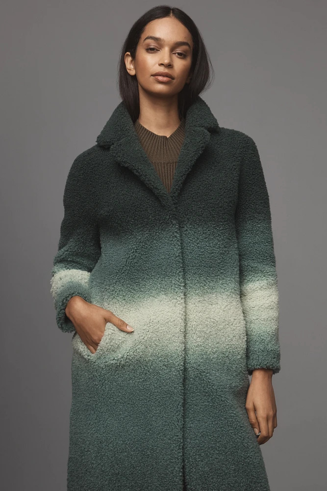 Unreal Fur La Lune Faux-Shearling Ombre Coat