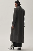 By Anthropologie Wool-Blend Topcoat