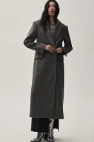 By Anthropologie Wool-Blend Topcoat