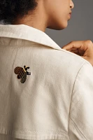 Maeve Embroidered Trench Coat