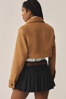 Maeve Ultra Cropped Trench Coat