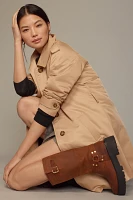 Ellen Tracy Belted Trench Coat