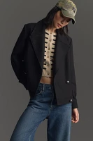 NVLT Retro Military Cropped Peacoat