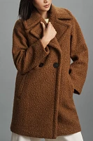 NVLT Flat Bouclé Double-Breasted Overcoat