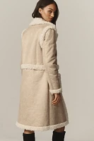 NVLT 4-in-1 Convertible Faux-Shearling Coat