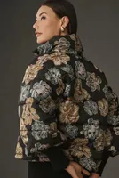 By Anthropologie Printed Puffer Jacket