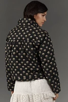 Maeve Printed Puffer Coat