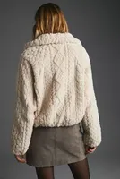 Pilcro Cable Fuzzy Jacket