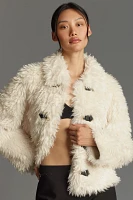 By Anthropologie Toggle Sherpa Jacket