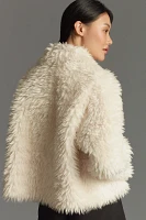 By Anthropologie Toggle Sherpa Jacket