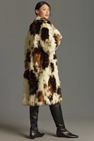 By Anthropologie Long Shaggy Coat