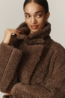 Pilcro Reversible Faux-Shearling Coat