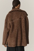 Pilcro Reversible Faux-Shearling Coat