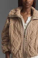 Pilcro Textured Faux-Fur Jacket