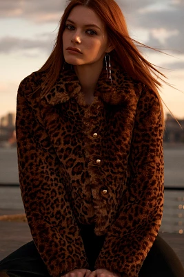 Maeve Faux-Fur Coat