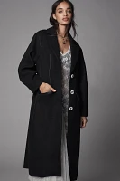 By Anthropologie Stitched Topcoat