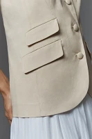 rag & bone Slade Linen Blend Vest