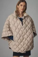 Soia & Kyo Kirsten Quilted Puffer Cape