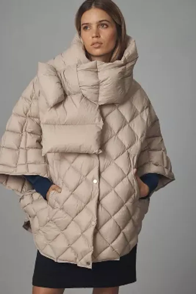 Soia & Kyo Kirsten Quilted Puffer Cape