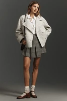 By Anthropologie Bouclé Short Coat