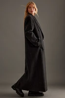 By Anthropologie Long Wool Coat