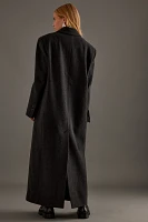 By Anthropologie Long Wool Coat