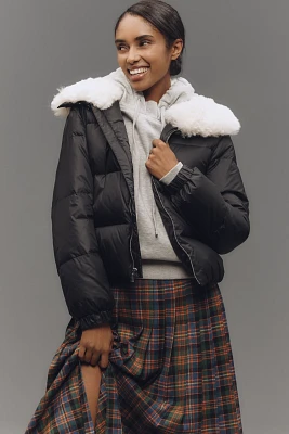 Theory Sherpa-Collar Puffer Jacket